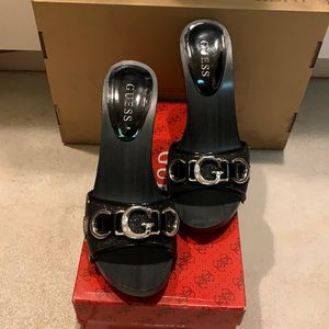 Guess black heels